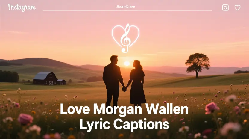 Love Morgan Wallen Lyric Captions 