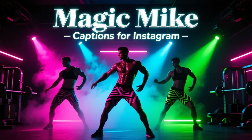 Magic Mike Captions for Instagram