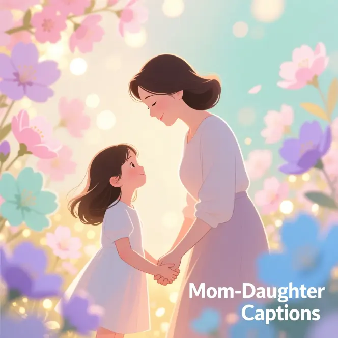 Mom-Daughter Captions