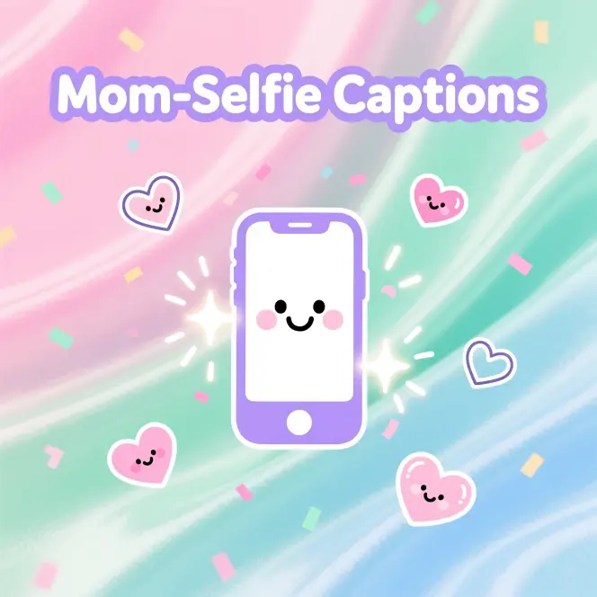 Mom-Selfie Captions 