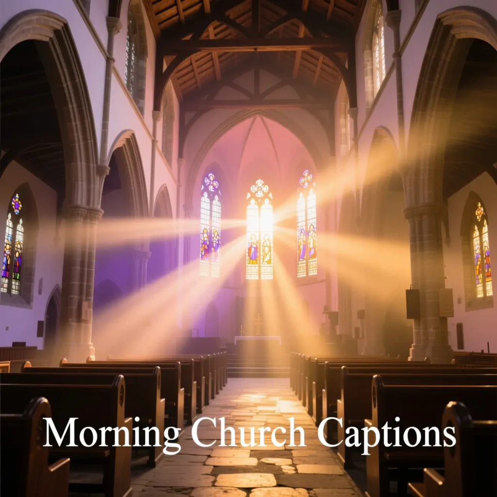 Morning Church Captions