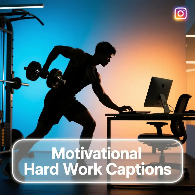 Motivational Hard Work CaptionsΒ