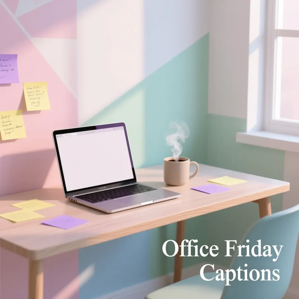 Office Friday Captions
