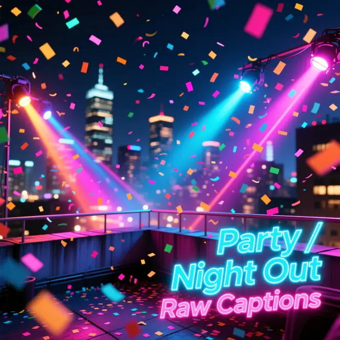 PartyΒ Night Out Raw Captions