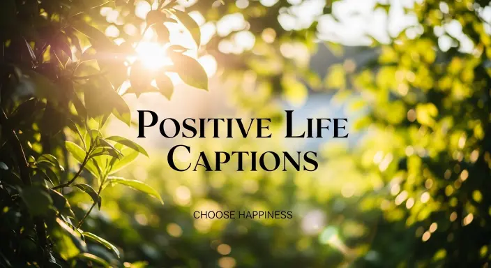 Positive Life Captions