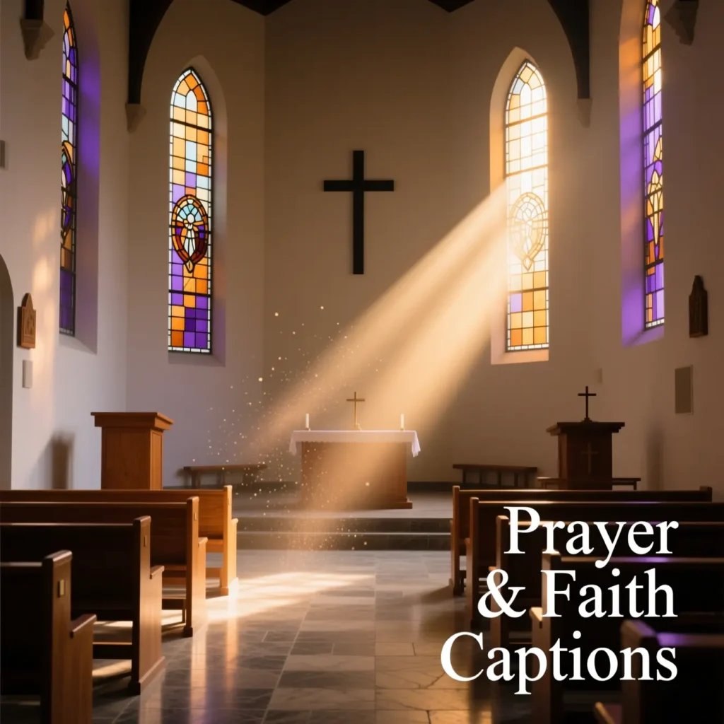Prayer & Faith Captions