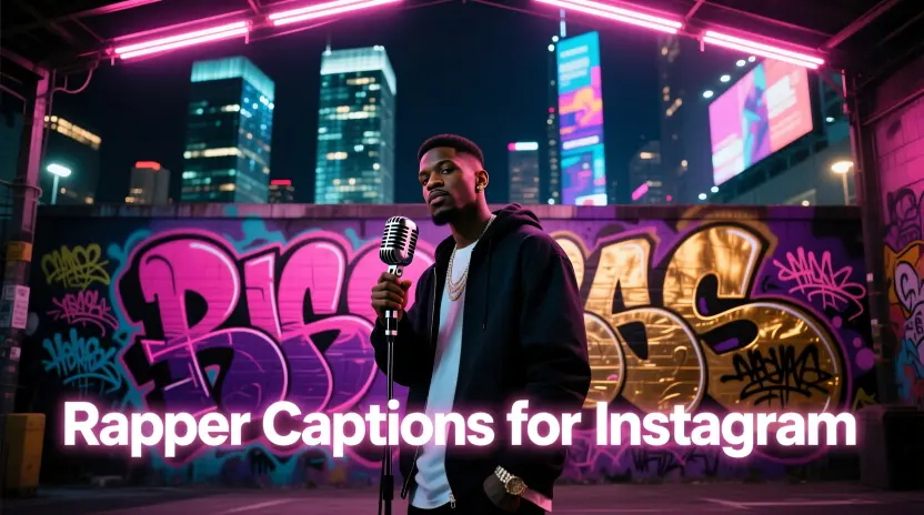 Rapper Captions for Instagram