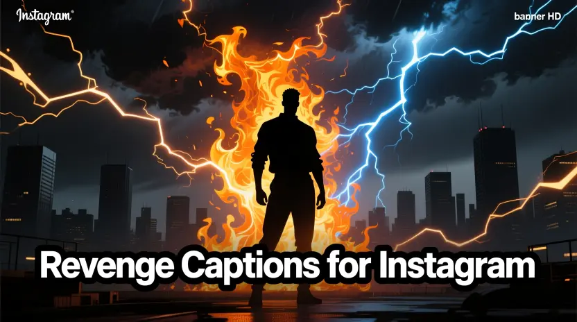 Revenge Captions for Instagram