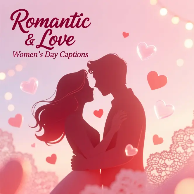 Romantic & Love Women’s Day Captions
