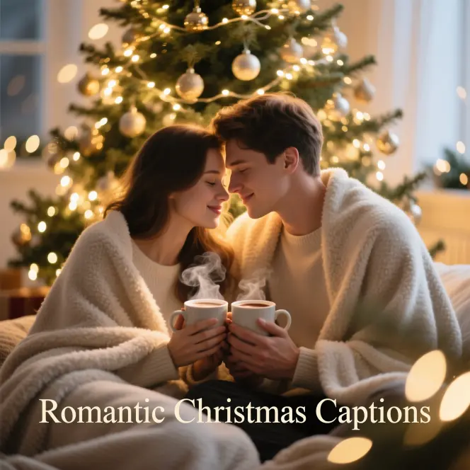 Romantic Christmas Captions