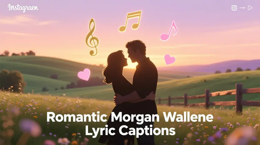Romantic Morgan Wallen Lyric Captions 