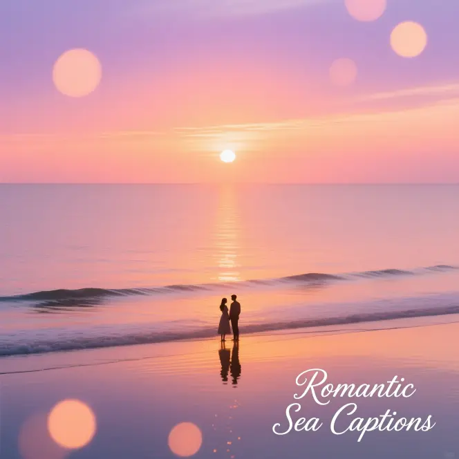 Romantic Sea Captions
