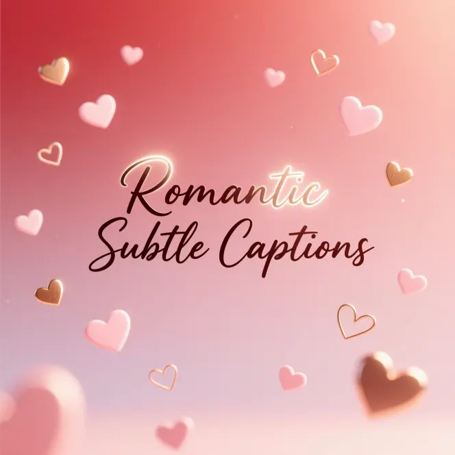 Romantic Subtle Captions