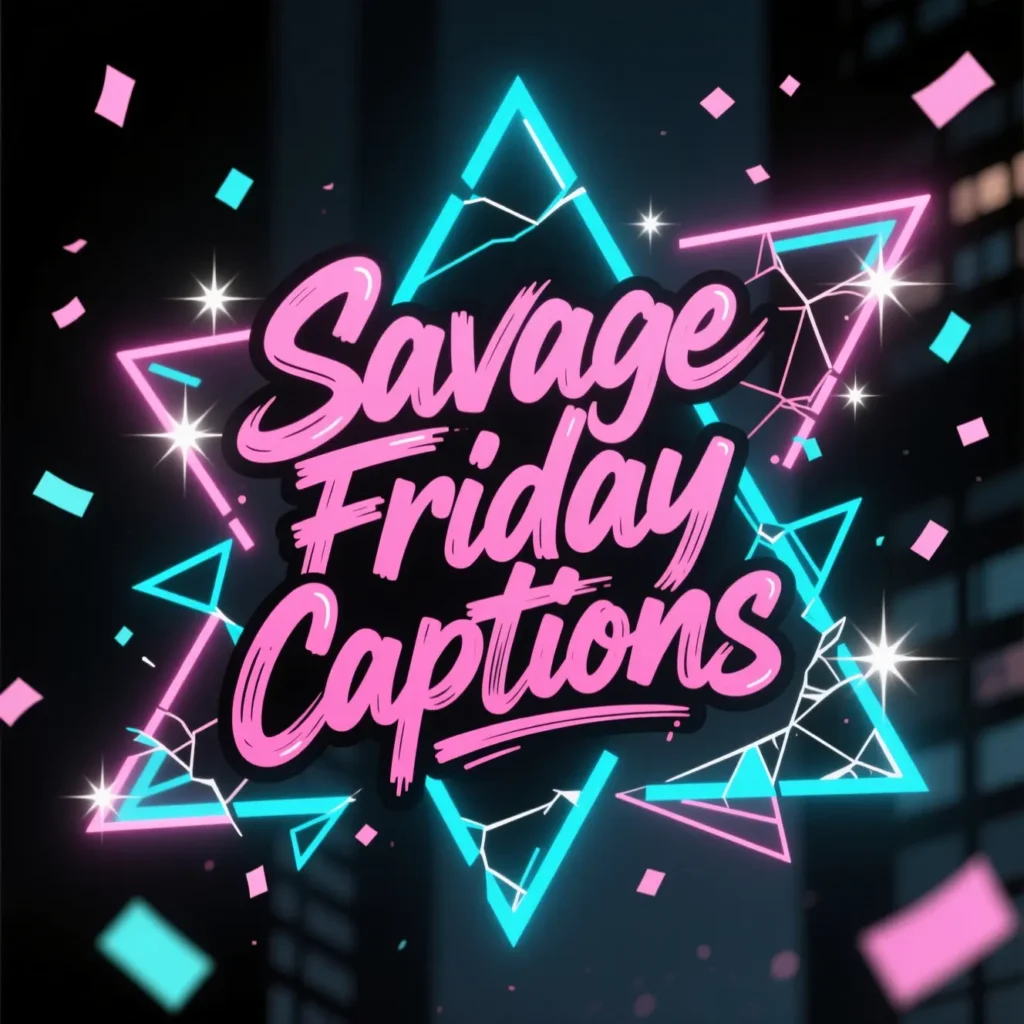 Savage Friday Captions 
