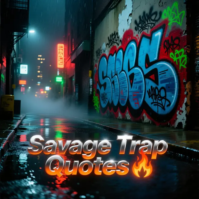 Savage Trap QuotesΒ