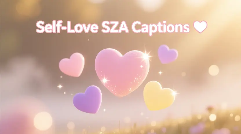 Self-Love SZA Captions 