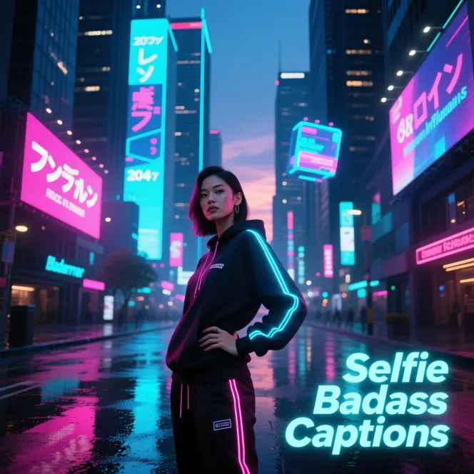 Selfie Badass Captions 