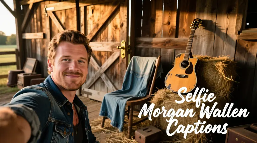 Selfie Morgan Wallen Captions