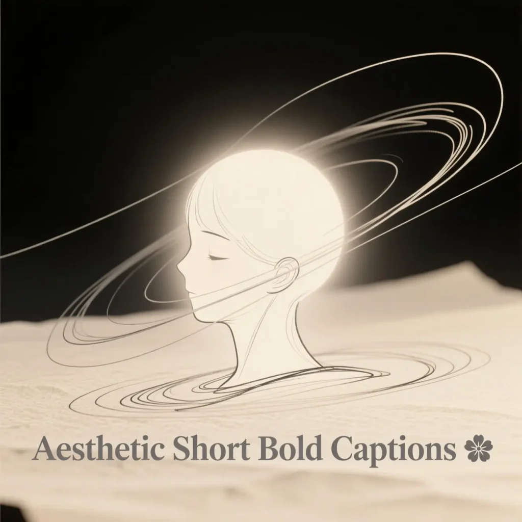 Short Aesthetic Bold Captions 