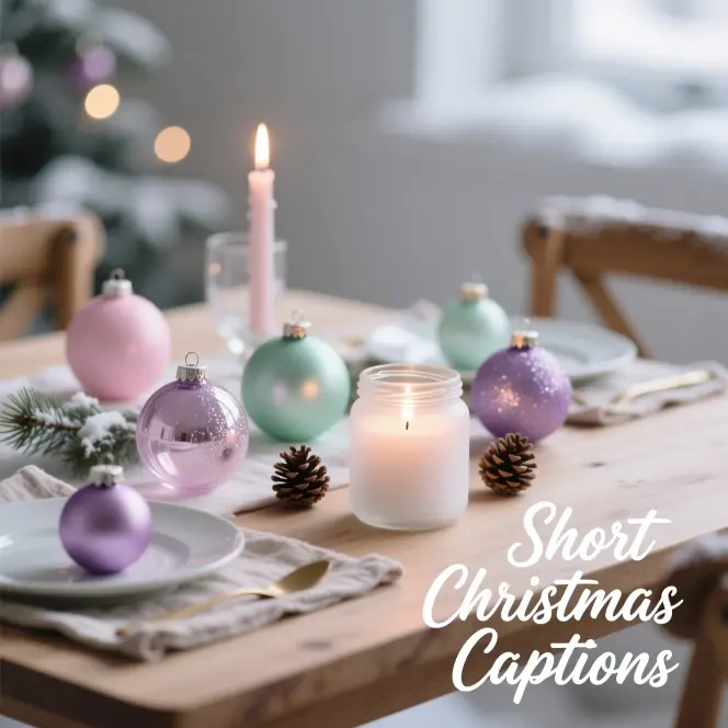 Short Christmas Captions