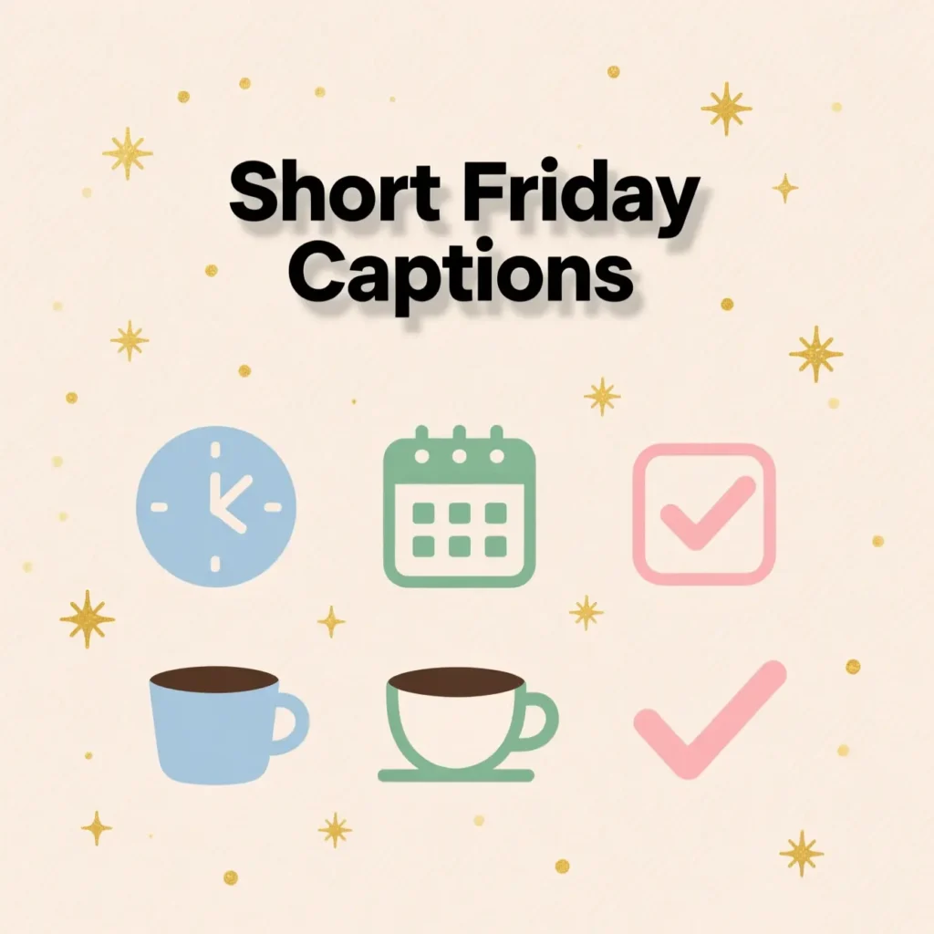 Short Friday Captions 