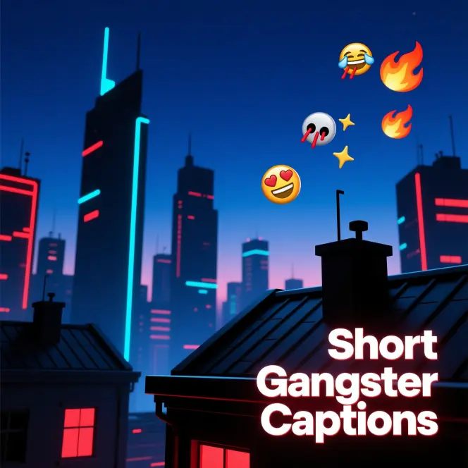 Short Gangster CaptionsΒ