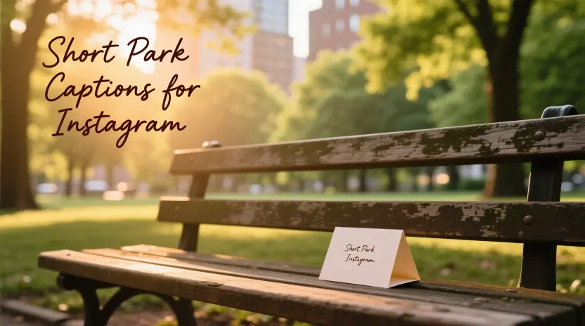 Short Park Captions for Instagram