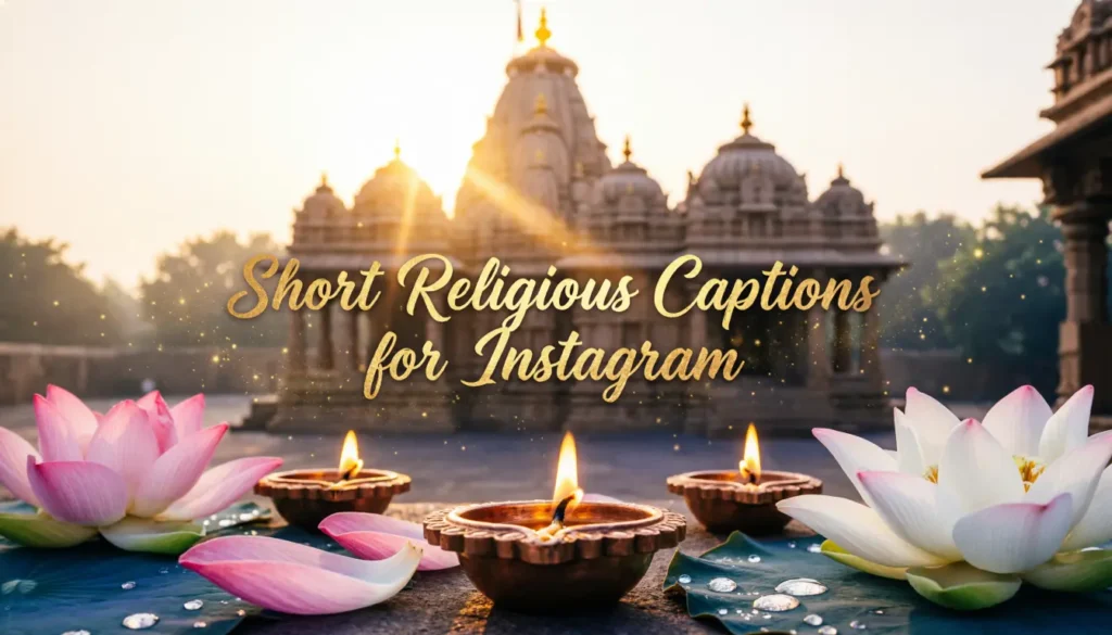 Short Religious Captions for Instagram