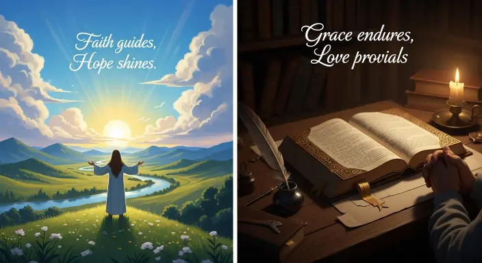 Short Religious Captions