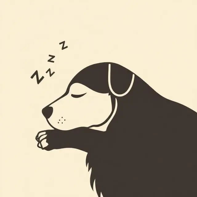 Short Sleeping Dog Captions