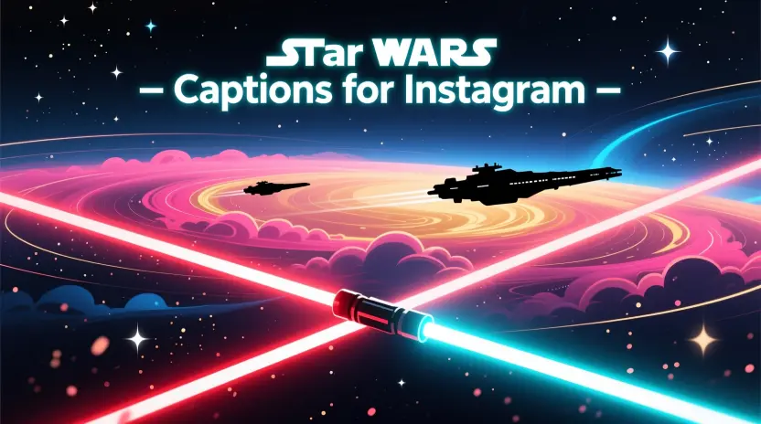 Star Wars Captions for Instagram