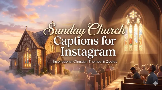 Sunday Church Captions for Instagram