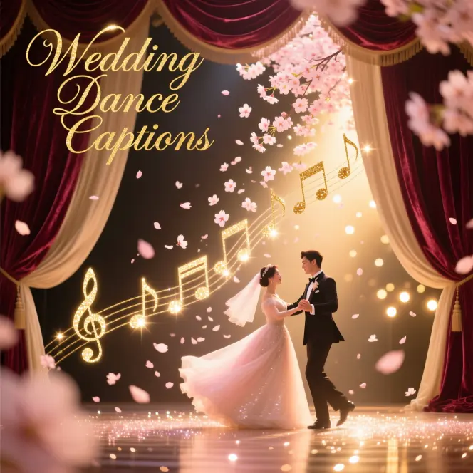 Wedding Dance Captions