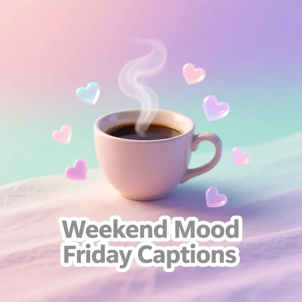 Weekend Mood Friday Captions