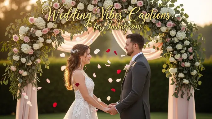Wedding Vibes Captions for Instagram