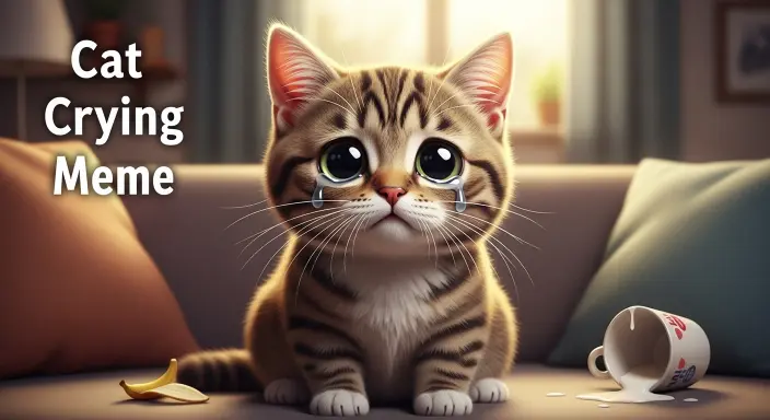 Cat Crying Meme